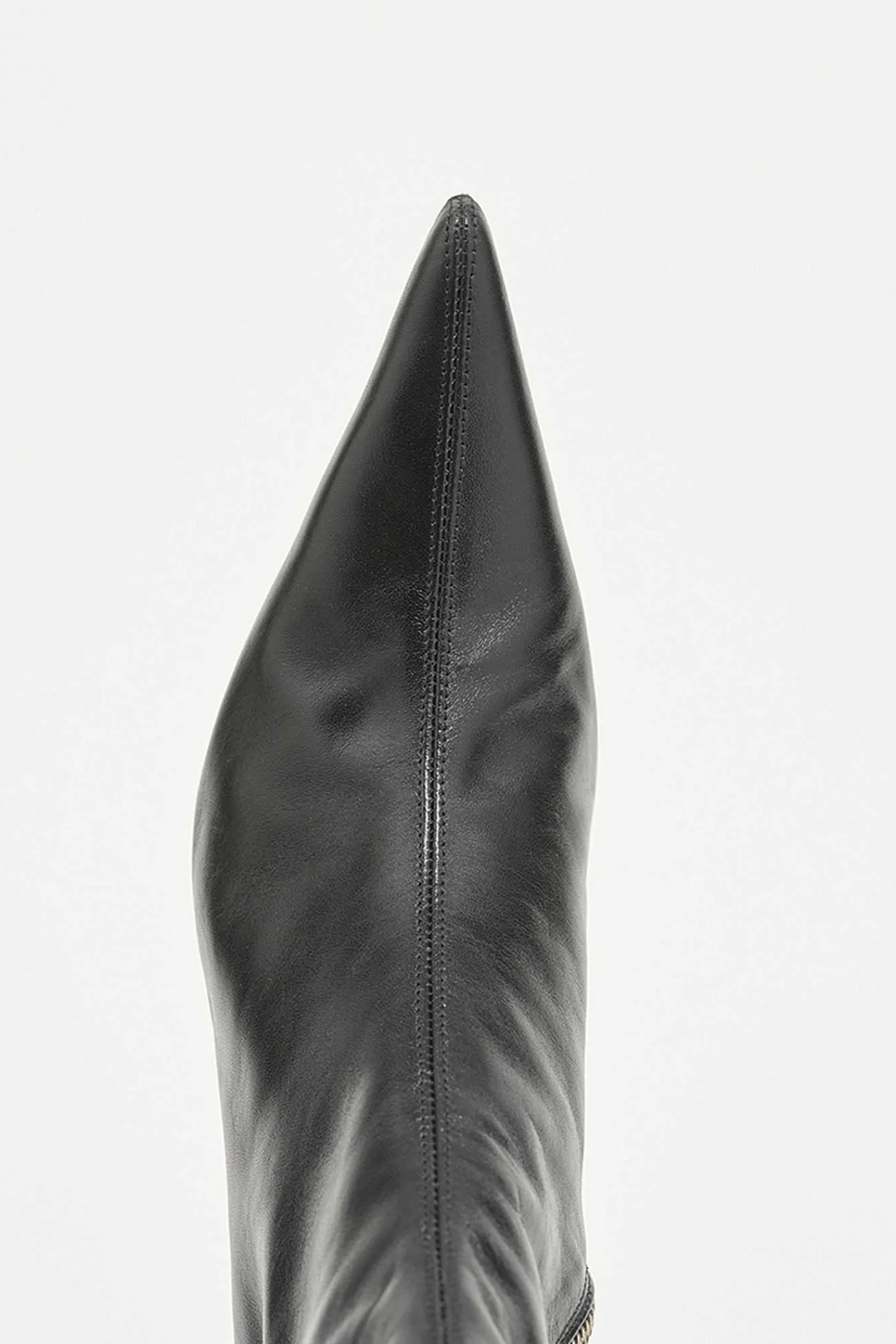 Stövlar|Our Legacy Slim Boot True Dyed Black Läder