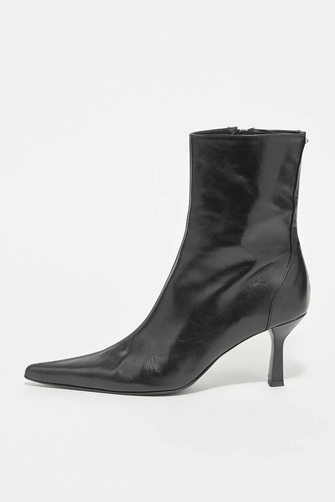 Stövlar|Our Legacy Slim Boot True Dyed Black Läder