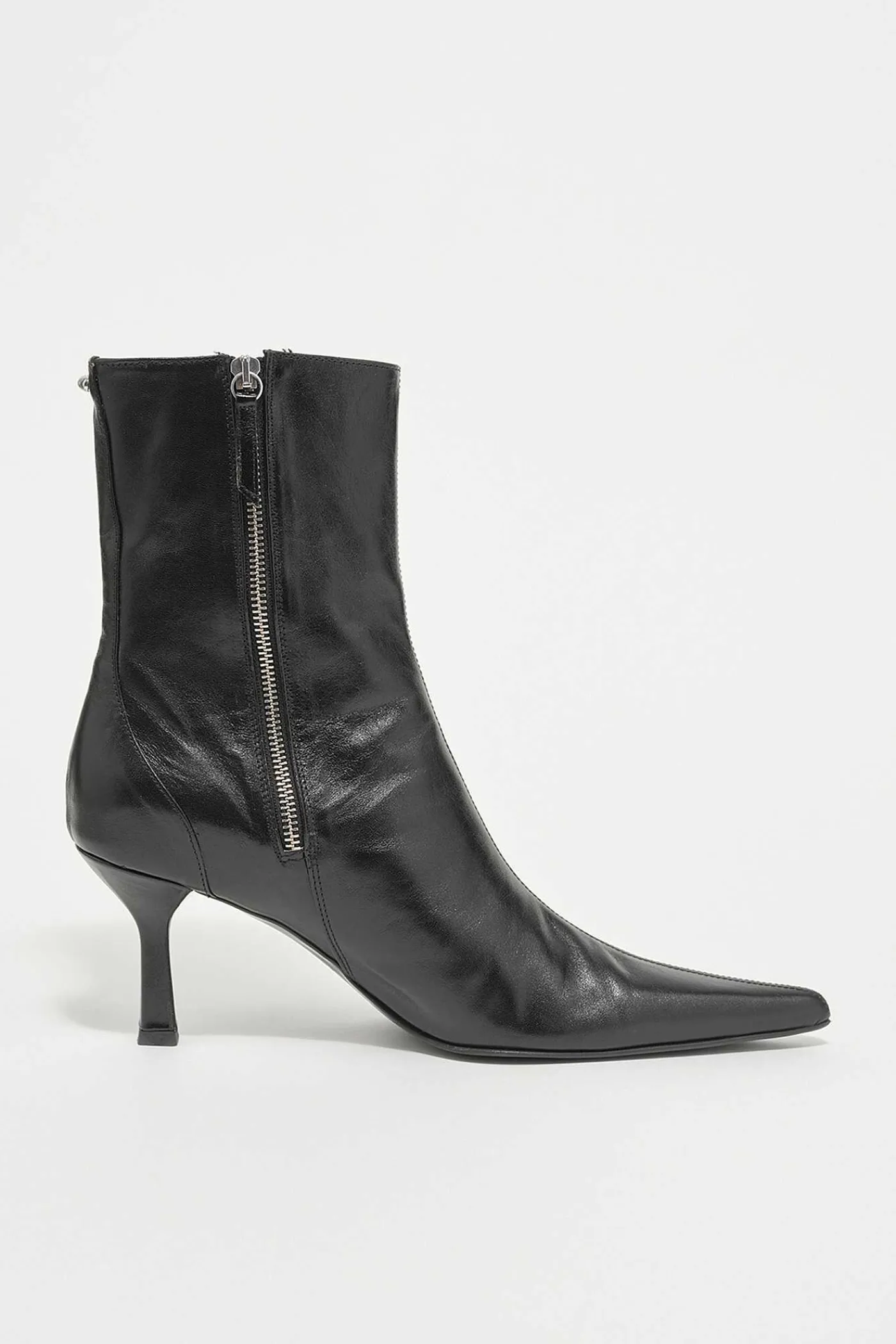 Stövlar|Our Legacy Slim Boot True Dyed Black Läder