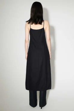 Klänningar|Our Legacy Slip Aftonklanning Sliten Black Silk Noil