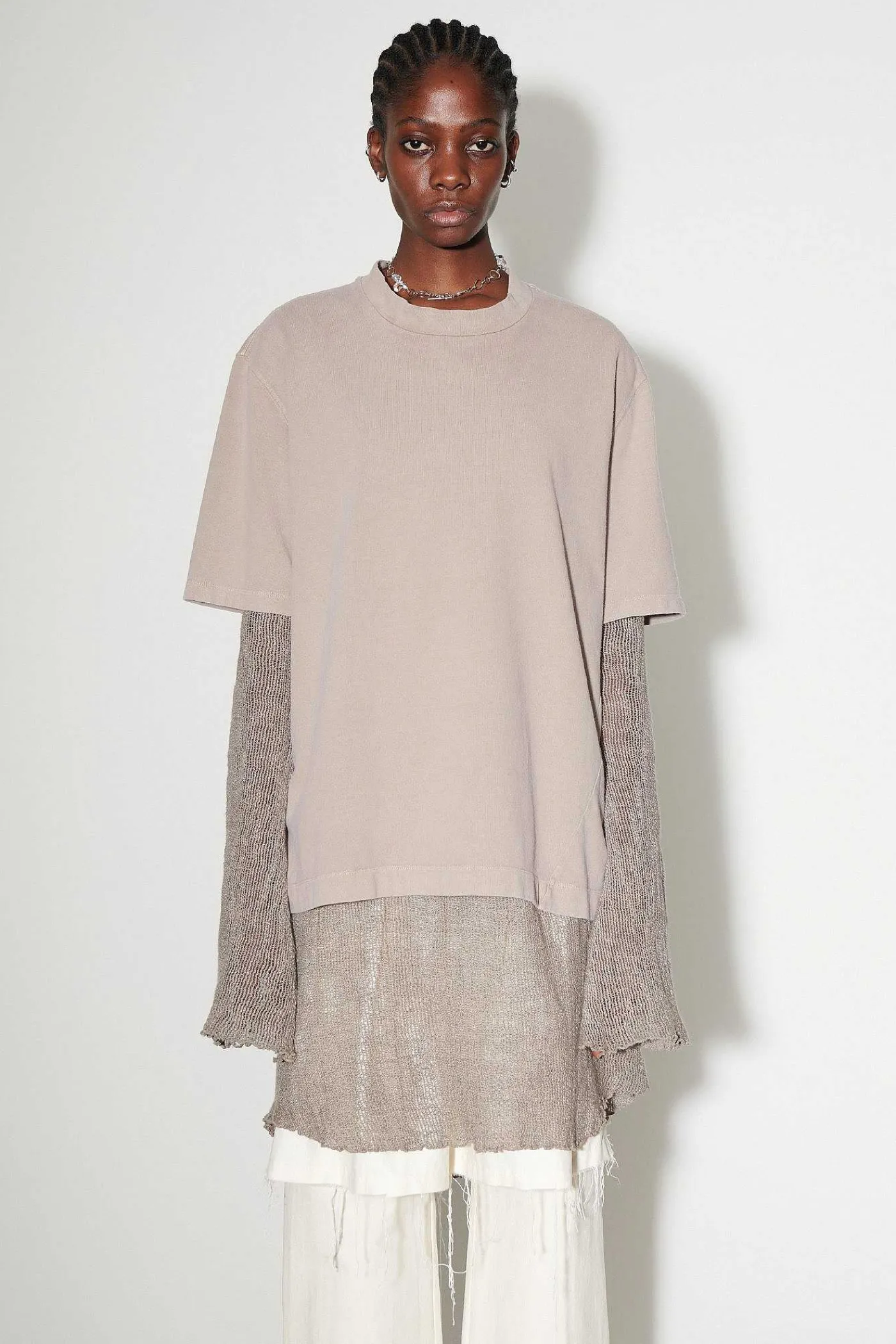 Jersey|Our Legacy Stor T-Shirt Rosa Cast Band Jersey