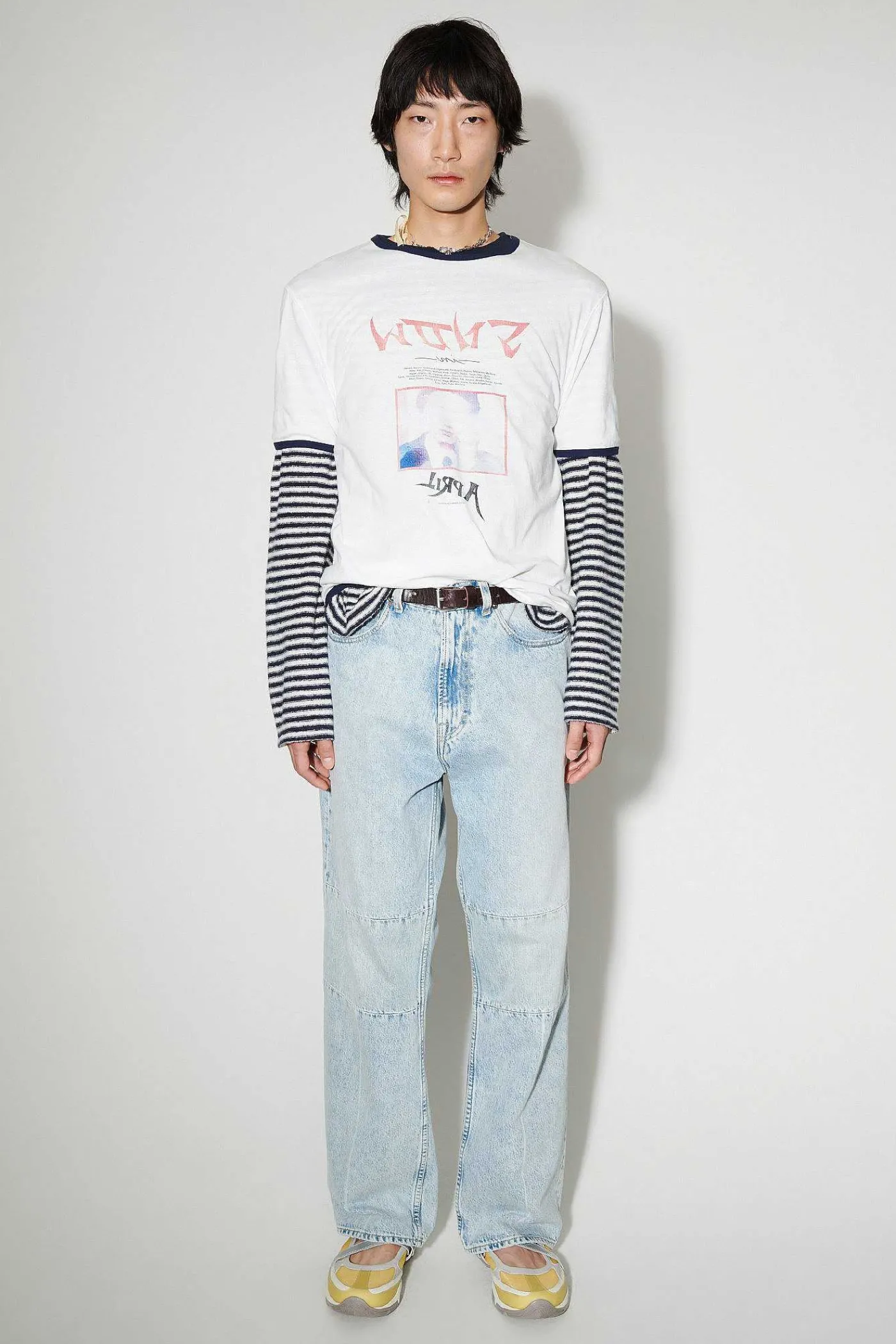Jersey|Our Legacy Tanker T-Shirt I Snow Shigatsu Tryck