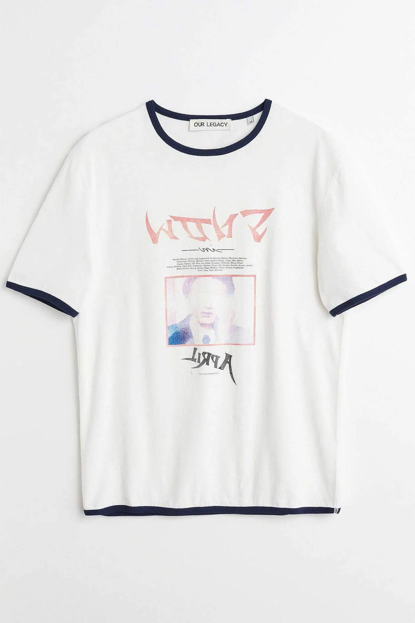 Jersey|Our Legacy Tanker T-Shirt I Snow Shigatsu Tryck