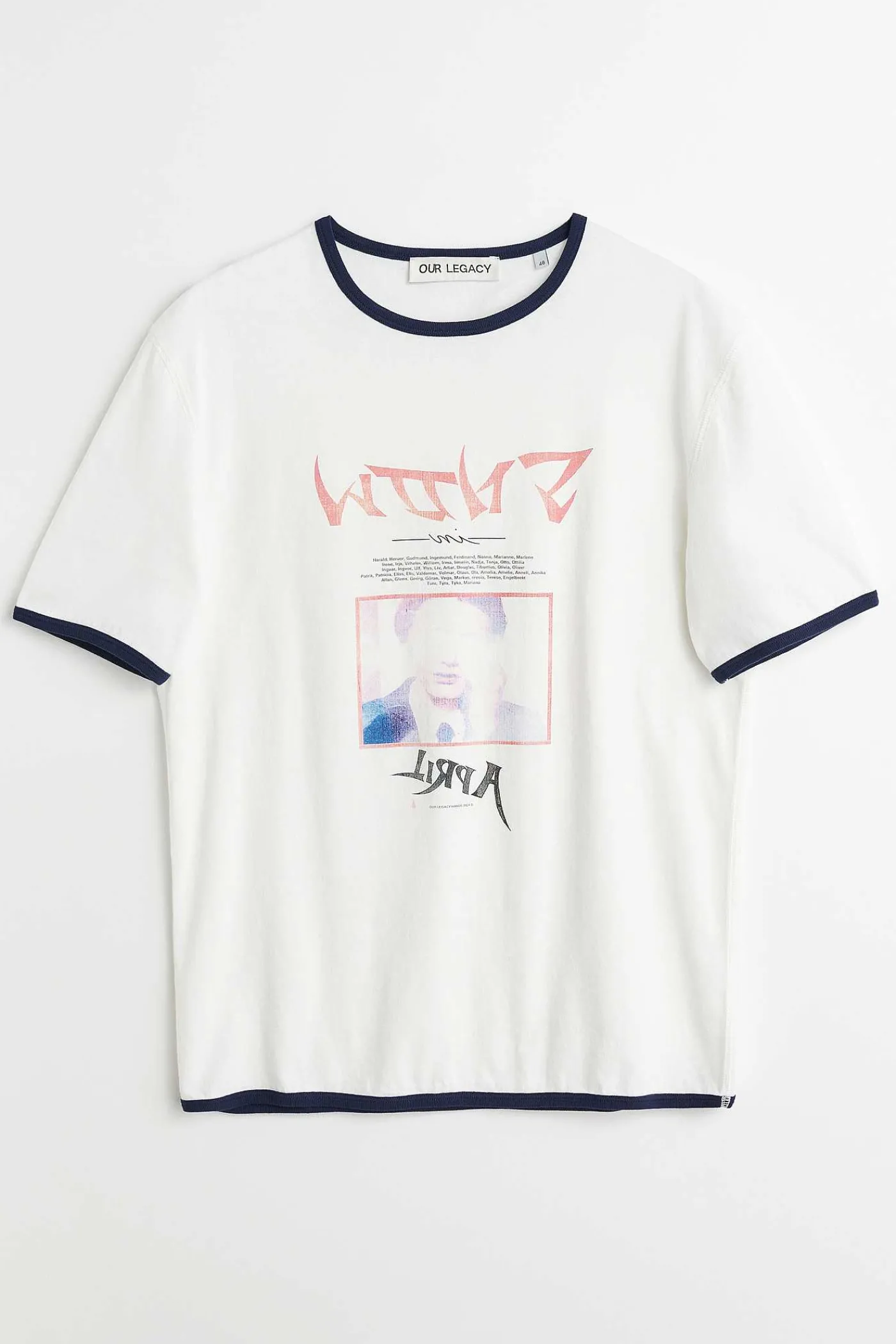 Jersey|Our Legacy Tanker T-Shirt I Snow Shigatsu Tryck