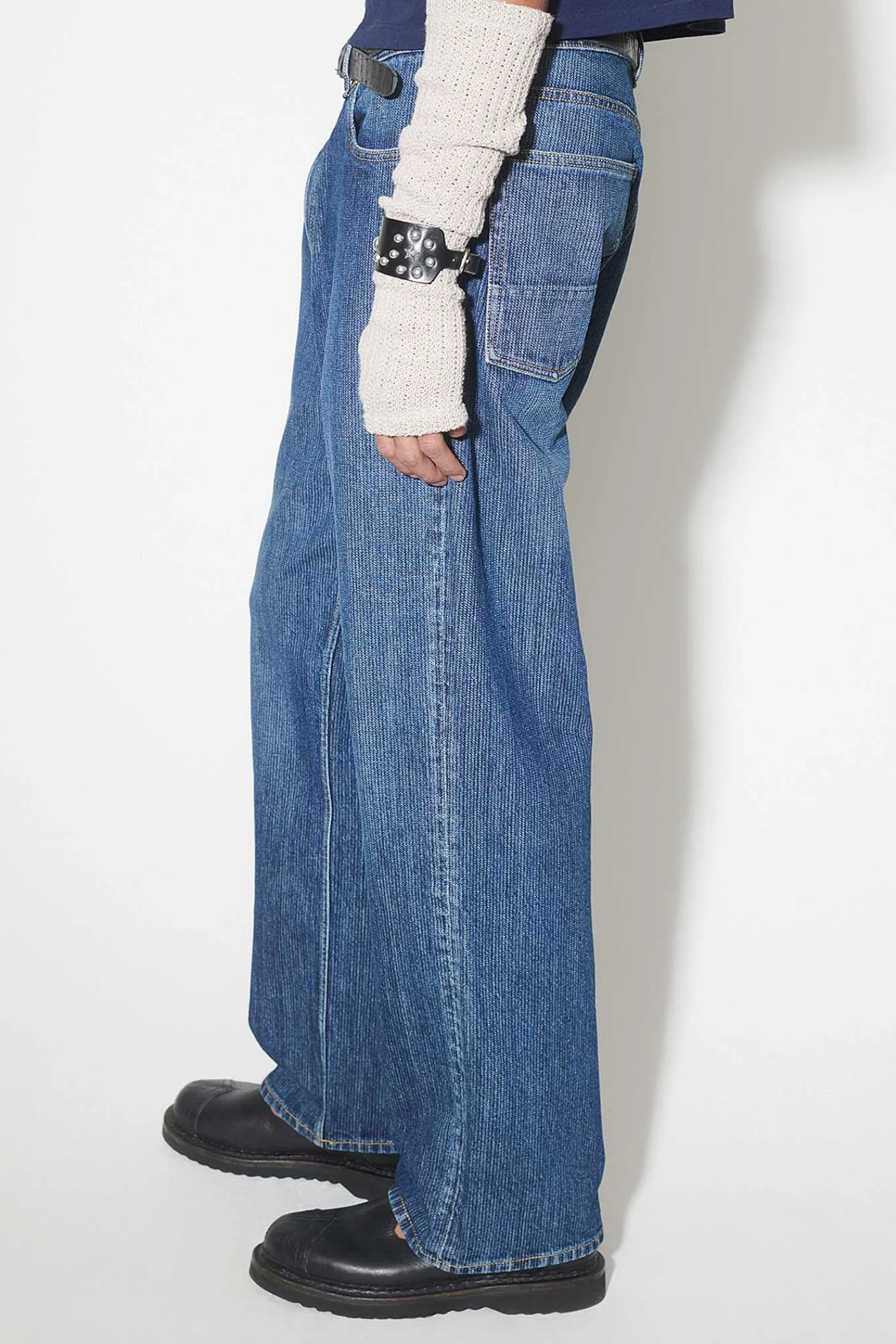 Jeans|Our Legacy Third Cut Jeans Deep Blue Chain Twill