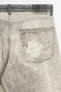 Jeans|Our Legacy Third Cut Jeans Digital Print Ink Black