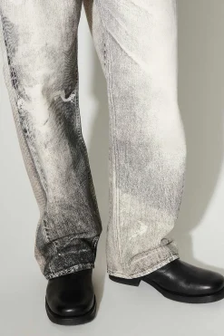 Jeans|Our Legacy Third Cut Jeans Digital Print Ink Black