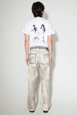 Jeans|Our Legacy Third Cut Jeans Digital Print Ink Black