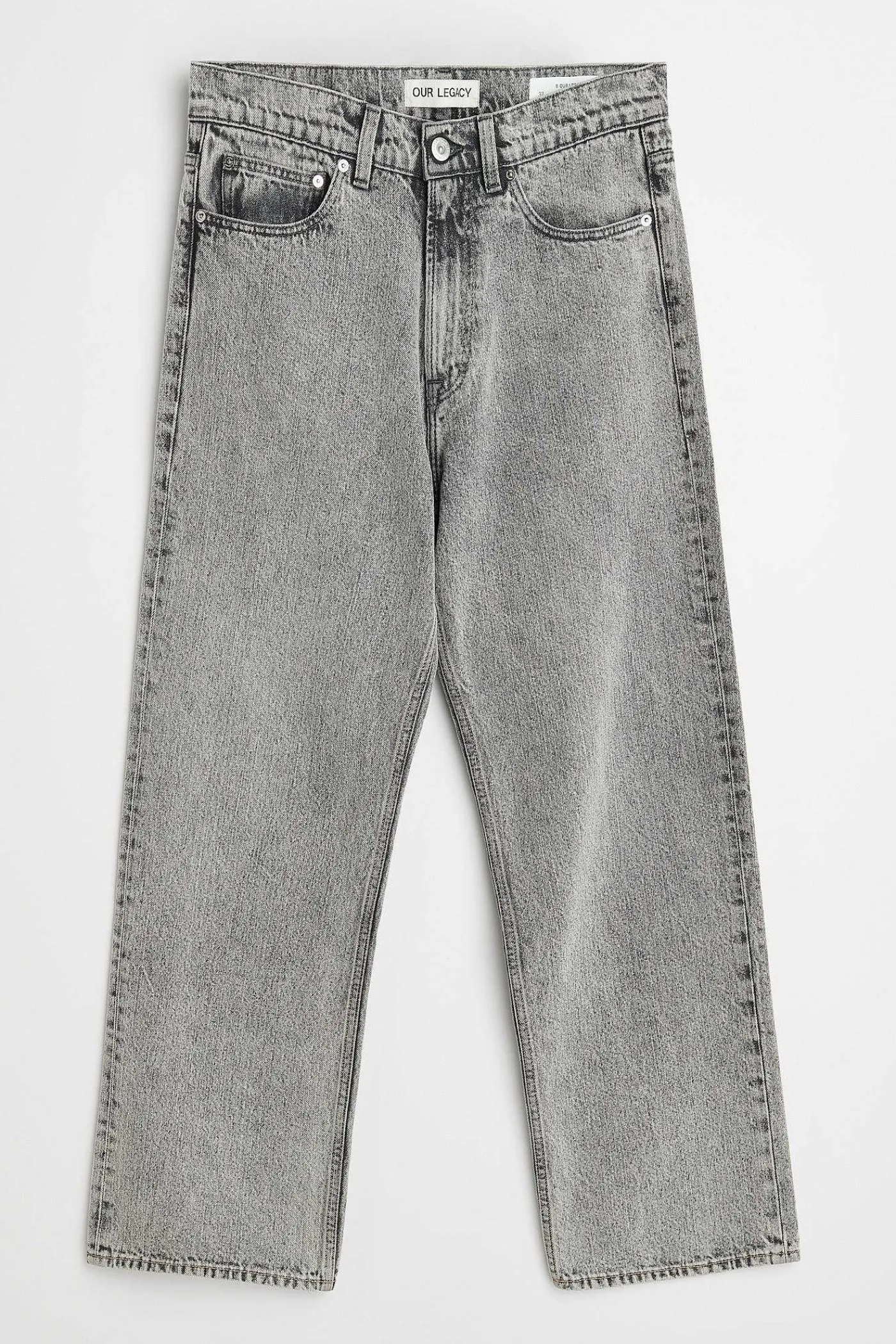 Jeans|Our Legacy Third Cut Jeans Superbleach Black Denim