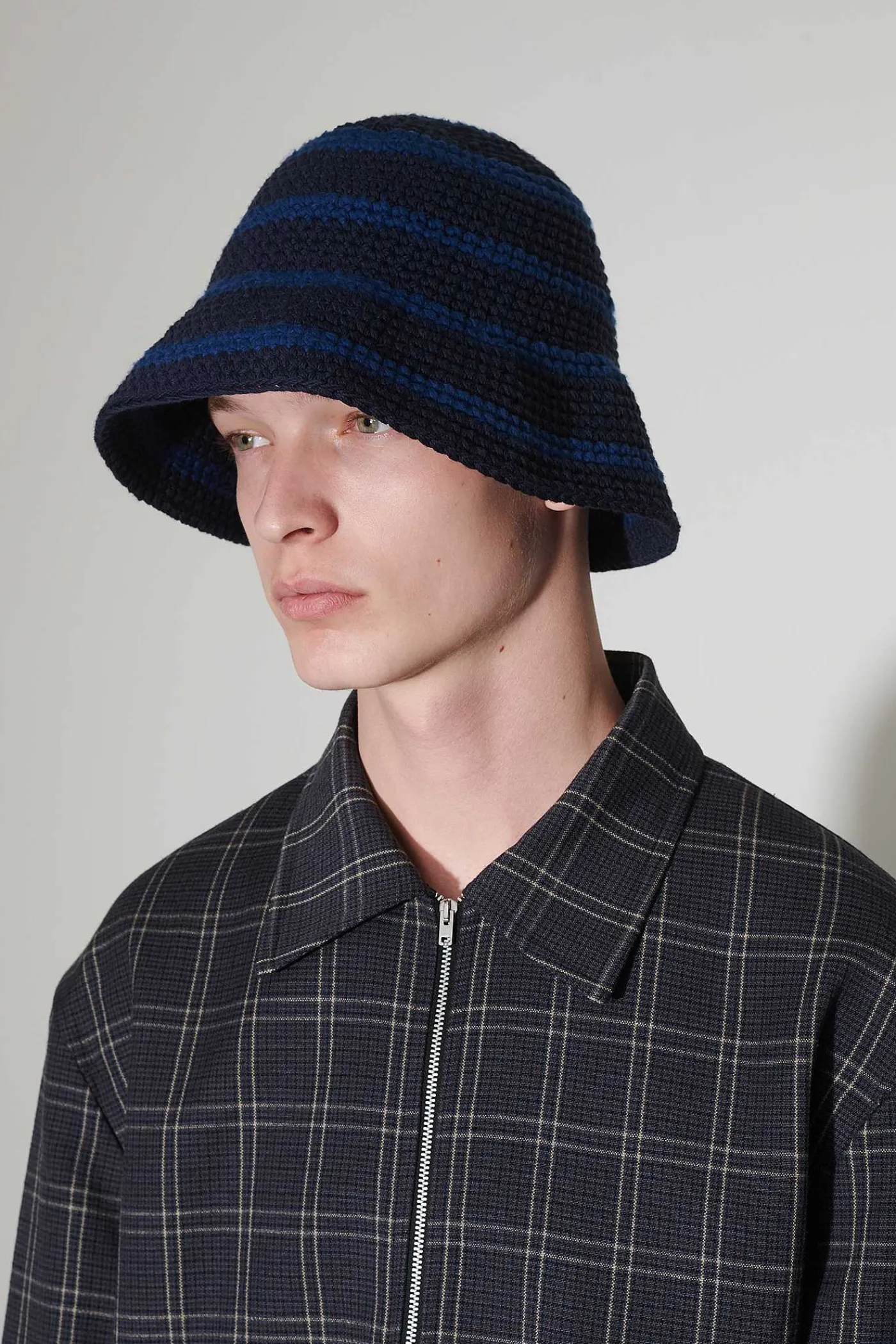 Hattar|Our Legacy Tom Tom Hat Carolean Blue Rufsig Bomull