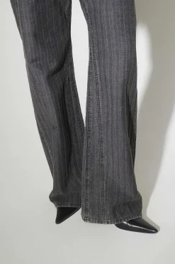 Jeans|Our Legacy Treble Cut Washed Grey Torino Stripe