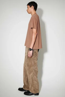 Jersey|Our Legacy U-Ringad T-Shirt Fudge Cotton Silk