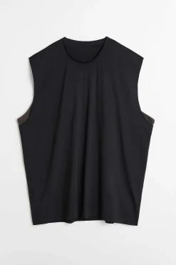 Jersey|Our Legacy Vandbar Gravity Tank Svart/Antik Choklad