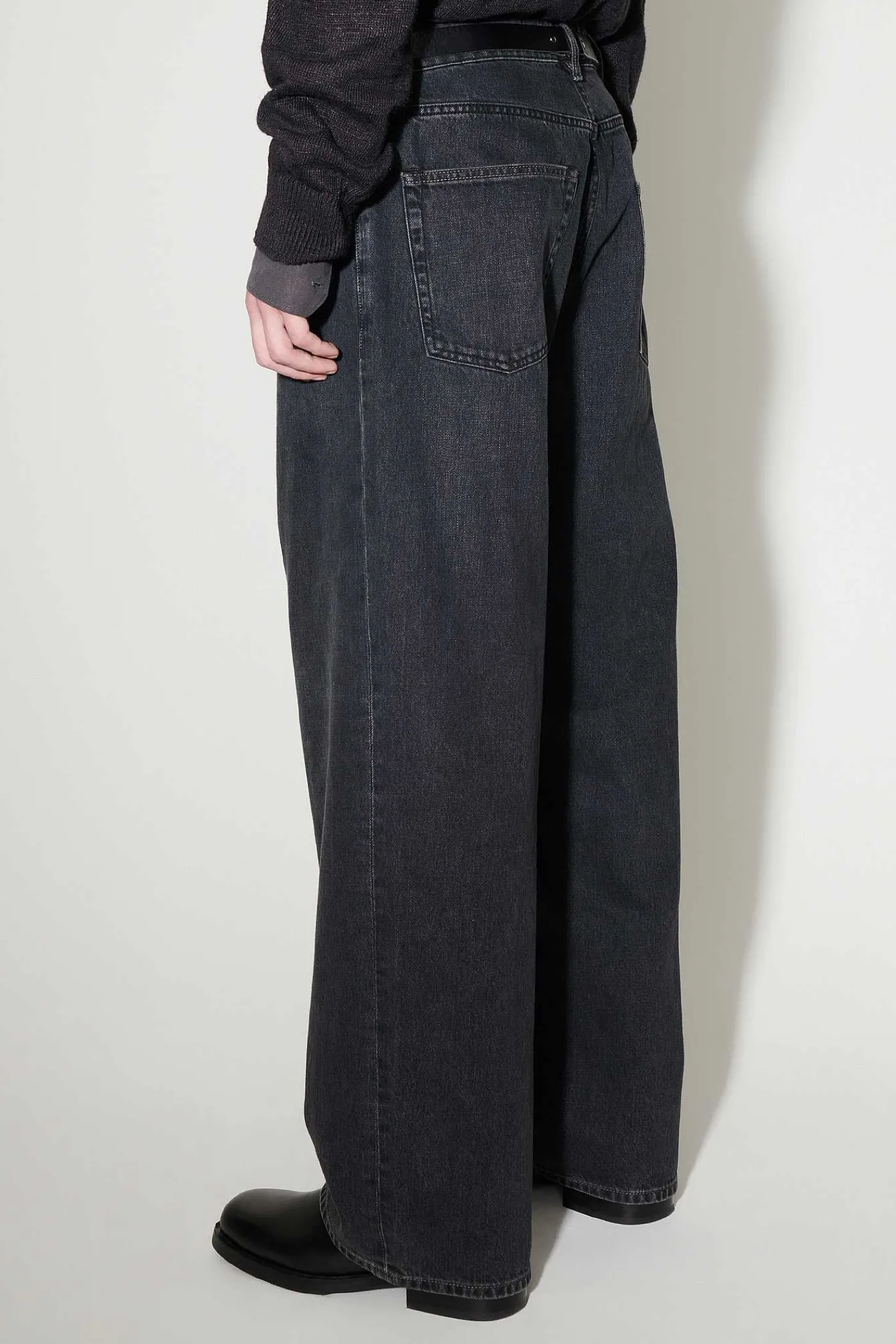 Jeans|Our Legacy Vast Cut Washed Black Denim