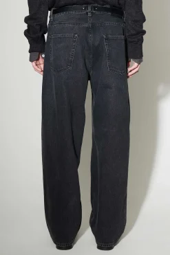Jeans|Our Legacy Vast Cut Washed Black Denim