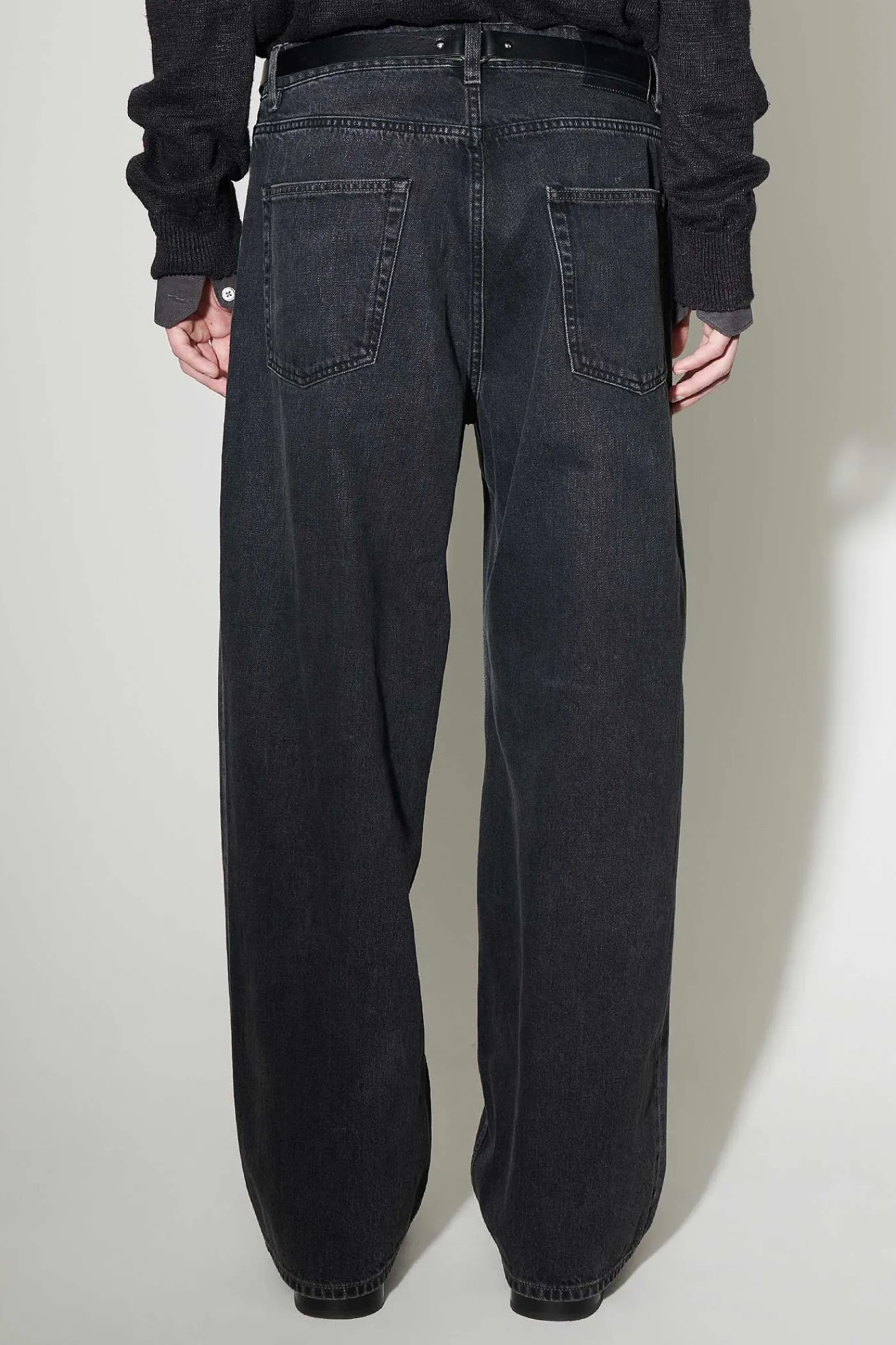 Jeans|Our Legacy Vast Cut Washed Black Denim