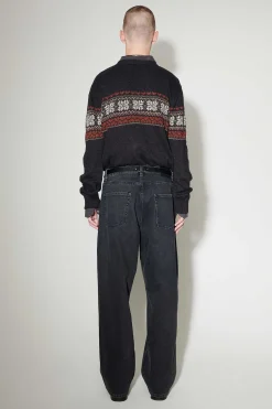 Jeans|Our Legacy Vast Cut Washed Black Denim