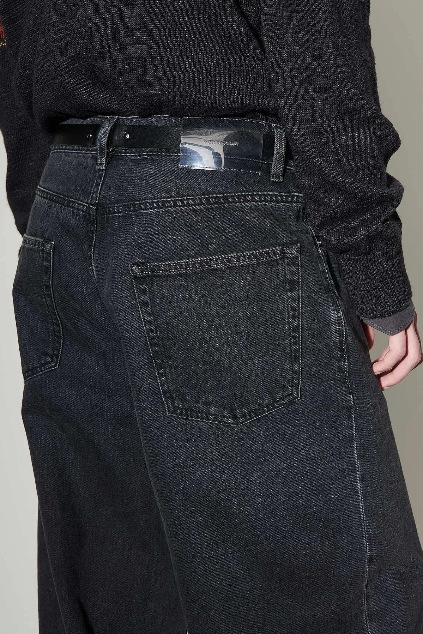 Jeans|Our Legacy Vast Cut Washed Black Denim