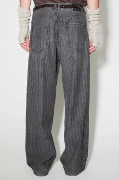 Jeans|Our Legacy Vast Cut Washed Grey Torino Stripe
