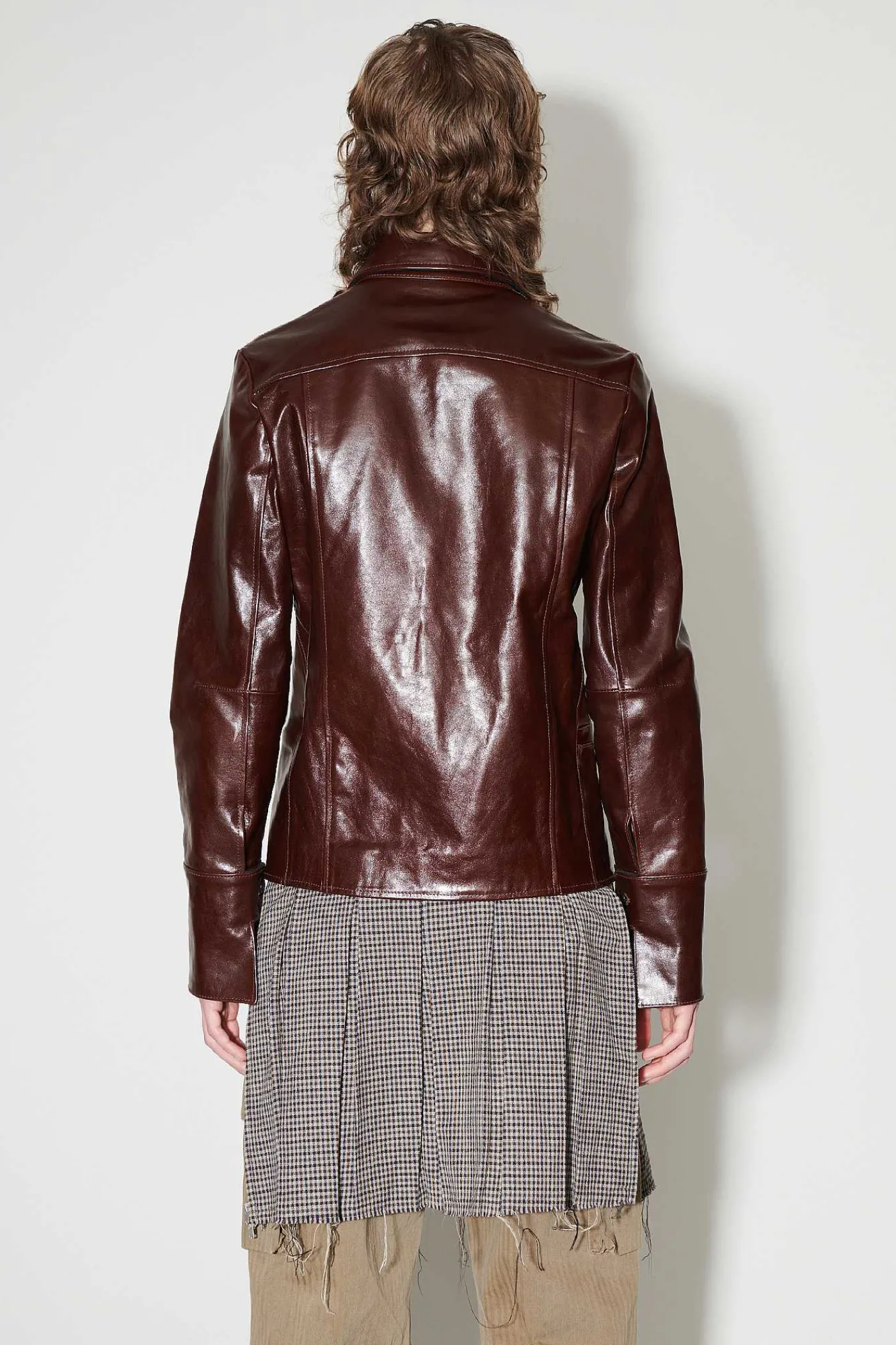 Läder|Our Legacy Verve Jacka True Dye Tuscan Brown Läder