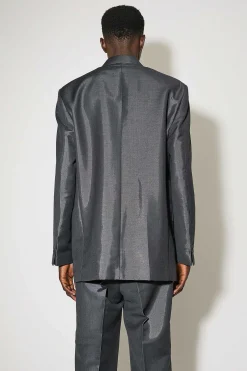 Passning|Our Legacy Vienna Blazer Gra Mnemonic Wool