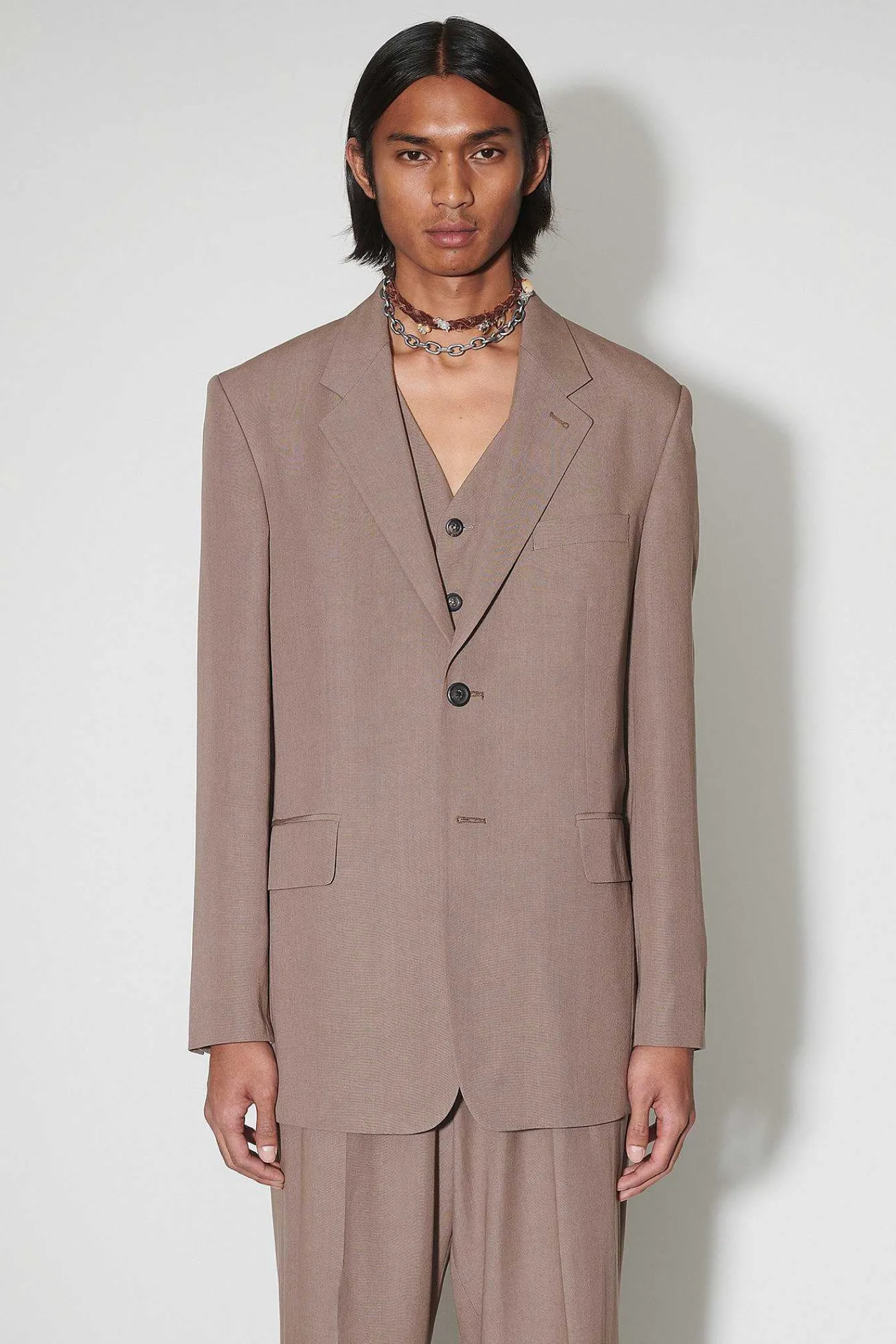 Passning|Our Legacy Vienna Blazer Muddy Lavender Lyo Wool