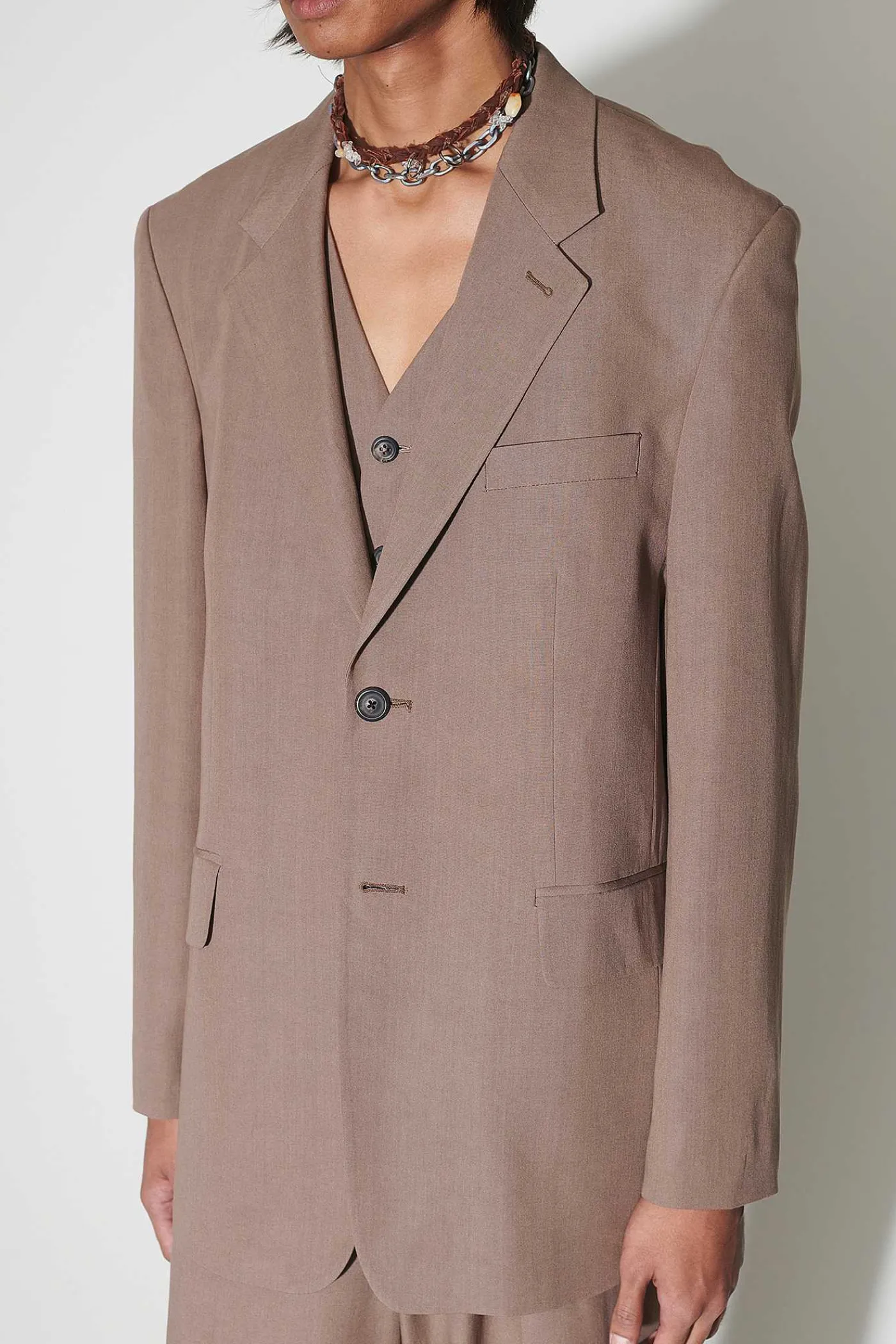 Passning|Our Legacy Vienna Blazer Muddy Lavender Lyo Wool
